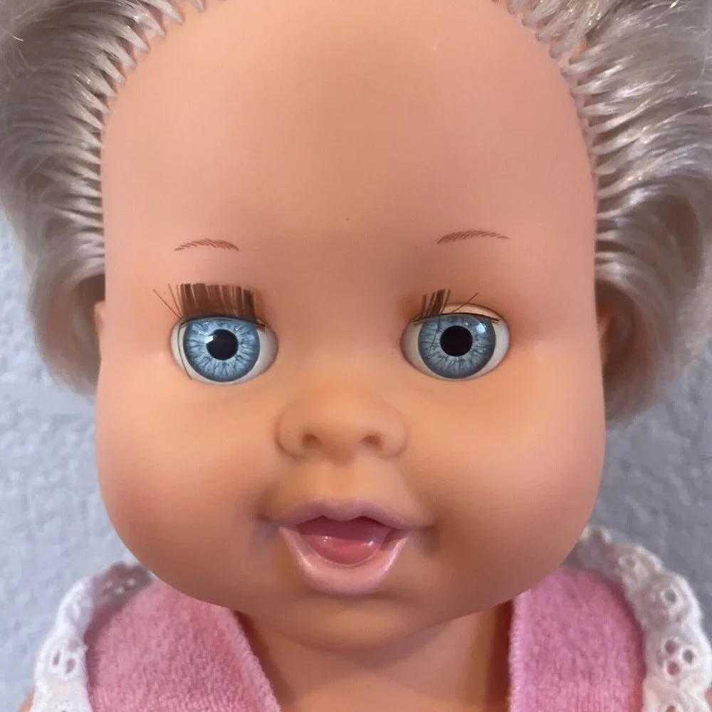 Vintage 1989 Ideal Rub-A-Dub Dolly 16